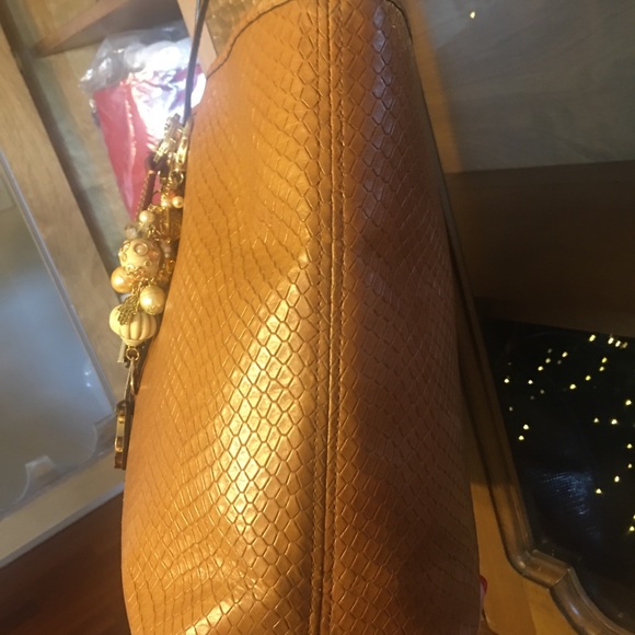 Michael Kors large leather tote in faux snake skin - Picture 9 of 12